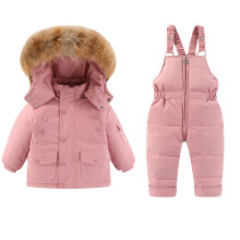 Toddler Snowsuit Set Beige