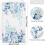 Blue Eucalyptus Kitchen Towels Set of 2 16"x28" 4