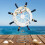 Wooden Nautical Ship Steering Wheel Tree Topper 1