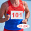 Running Bibs Athlete Numbers Reusable with Pins 100 Pieces 7