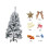 Snow Flocked Pre-lit Artificial Christmas Tree 35.43 inch 2
