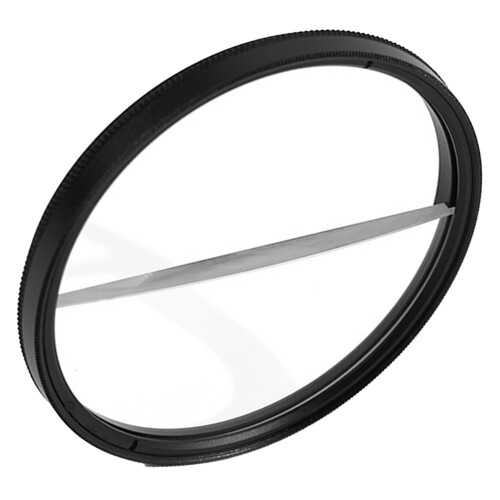 Semi-Foreground Blur FX Special Effect Camera Filter Photography DSLR Accessory Kaleidoscope Linear Prism 72mm 2