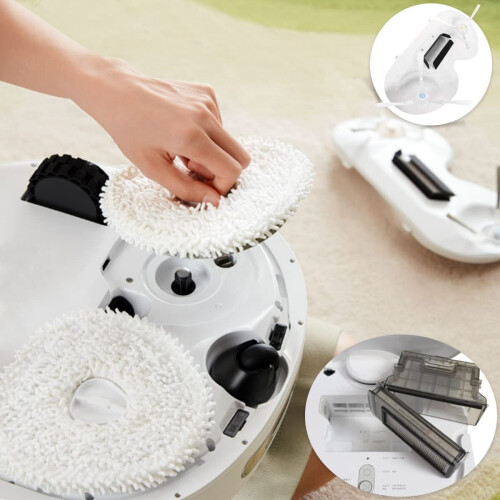 Reusable Mop Cloth for Narwal T10 Robot Sweeper Microfiber 2