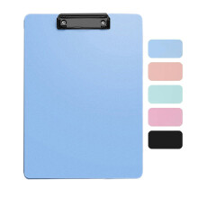 Plastic Clipboard Light Blue 8.5 x 11 inches 1 pack