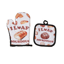 Oven Mitts Kitchen Heat Gloves 2 Pcs