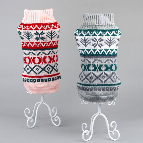 Dog Sweater Flannel Cozy Soft XS 1