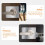 Stainless Steel Door Knob Plates 2 pcs 5