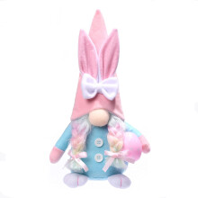 Easter Gnome Decoration Plush Bunny 1 PC