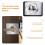 Stainless Steel Door Knob Plates 2 pcs 6