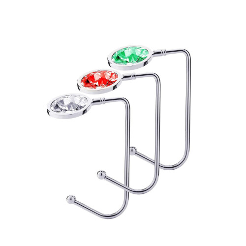 Heavy Duty Rotatable Mantel Hooks 3-Pack Metal