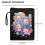 Book Cover Lightweight Polyester Sleeve with Axolotls 7