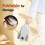Foldable Boot and Shoe Dryer with UV Sterilization and 4 6
