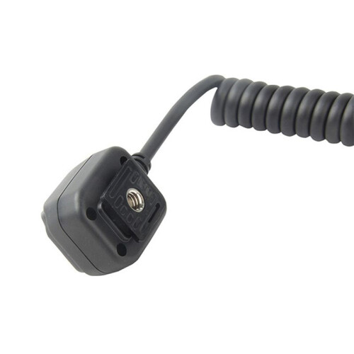 2Pcs OC-E3 Off Camera Flash Camera Extension Cord Flash Sync Focus Cable Cord Remote Focus Cable for Flashlight 1