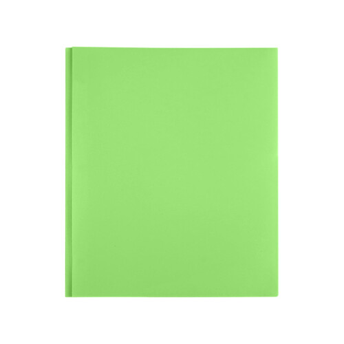 Plastic Prong Folders with 2 Pockets Heavy Duty Letter Size