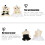 MLINS Bear Doll Pair for Couples Valentine Decoration Gift 5