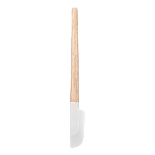 Kitchen Spatula Wooden Handle Silicone Head 1pc