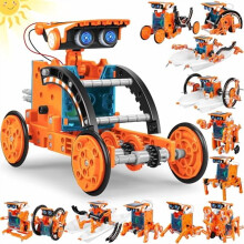 STEM Solar Robot Kit for Kids 8-12, 13-in-1