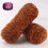 Chenille Gold Velvet Yarn 95g Brown Medium Weight Polyester 1