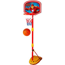 Basketballkorb - MARVEL - Iron Man - Verstellbar mit Sound und Licht - 100-160 cm