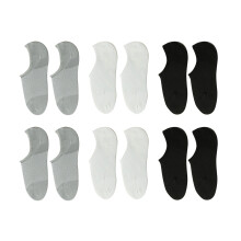Bamboo Fiber Loafer Socks for Men and Women 6 Pairs