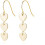 Sterling Silver Heart Drop Earrings for Women 1