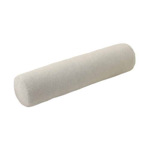 HHBEAUTY Cervical Neck Roll Pillow White with Removable