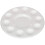 White 11-Compartment Round Paint Tray 17cm Plastic 1
