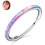 G23 Titanium Opal Nose Hoops 16G 18G 20G 1