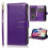 Purple PU Leather Wallet Case for iPhone 7/8/SE 2020&2022 1