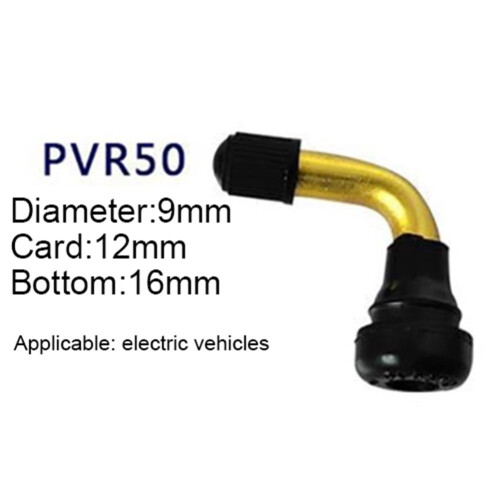 Rubber Angle Valve for Tubeless Tires 4PCS