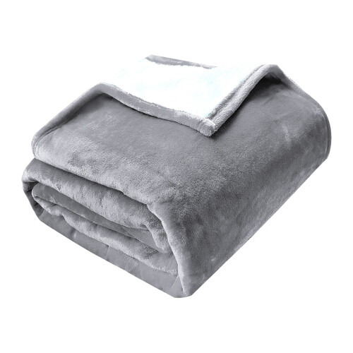 Sheepskin Throw Blanket Double Layer Thick Flannel 2026