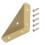 Metal Triangular Corner Bracket with Screws for Wooden 1