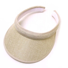 Women's Golf Sun Visor Cap - Cotton Twill, Adjustable