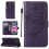 Butterfly Wallet Case for iPhone 12 Purple Synthetic 1