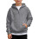Boys Quarter Zip Knit Hoodie Soft Fleece Pullover 1