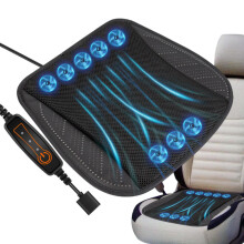 Car Seat Cooler Cushion with 8 Fans 3 Speeds
