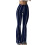Women's Plus Size Y2K Printed Bell Bottom Leggings 1