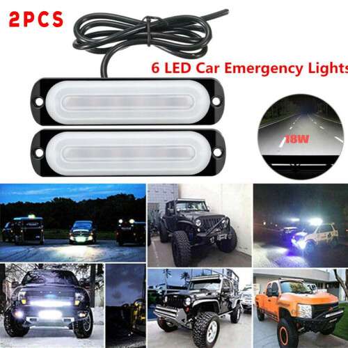 Work Light Bar 6LED 2x18W Flood/Spot DC12V
