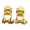 Brass Battery Terminal Connector Top Posts 2 Pack 2