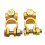 Brass Battery Terminal Connector Top Posts 2 Pack 3