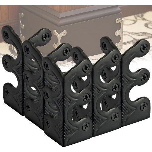 Brass Vintage Baseboard Corner Protectors for Skirting