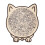 Cat-Shaped Wooden Jigsaw Puzzle Colored 135-Piece 1