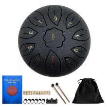 Steel Tongue Drum 6 Inch 11 Notes G Tone