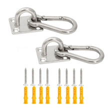 Heavy-Duty Swing Hanger Carabiner Clip for Hammocks and Yoga