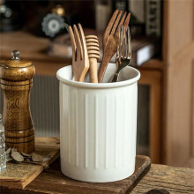 Chopsticks Cage Utensil Holder-Porcelain Silverware Organizer Cutlery Rack Home Kitchen Drying Storage Solution