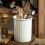 Chopsticks Cage Utensil Holder-Porcelain Silverware Organizer Cutlery Rack Home Kitchen Drying Storage Solution 1