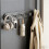Magnetic Door Hook Rack Alloy 5 Hooks No-Drill 6