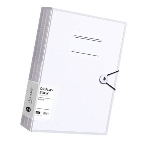 Presentation Folder with 80 Pockets for School and