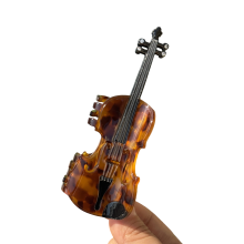 Retro Acetate Hair Clip Saxophone Design 1 Piece