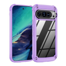 Purple Pixel 9 Case 6.3" with Airbag Corners Electroplated